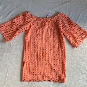 NWT The Pink Lily Boutique peach dress. Size M